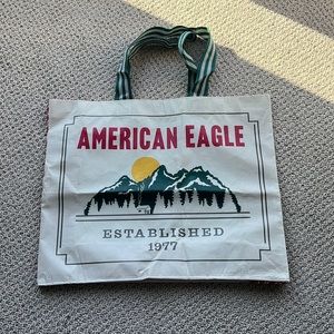 American eagle vinyl bag!
